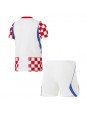 Detské Futbalové oblečenie Chorvátsko MS 2026 Krátky Rukáv - Domáci (+ trenírky)